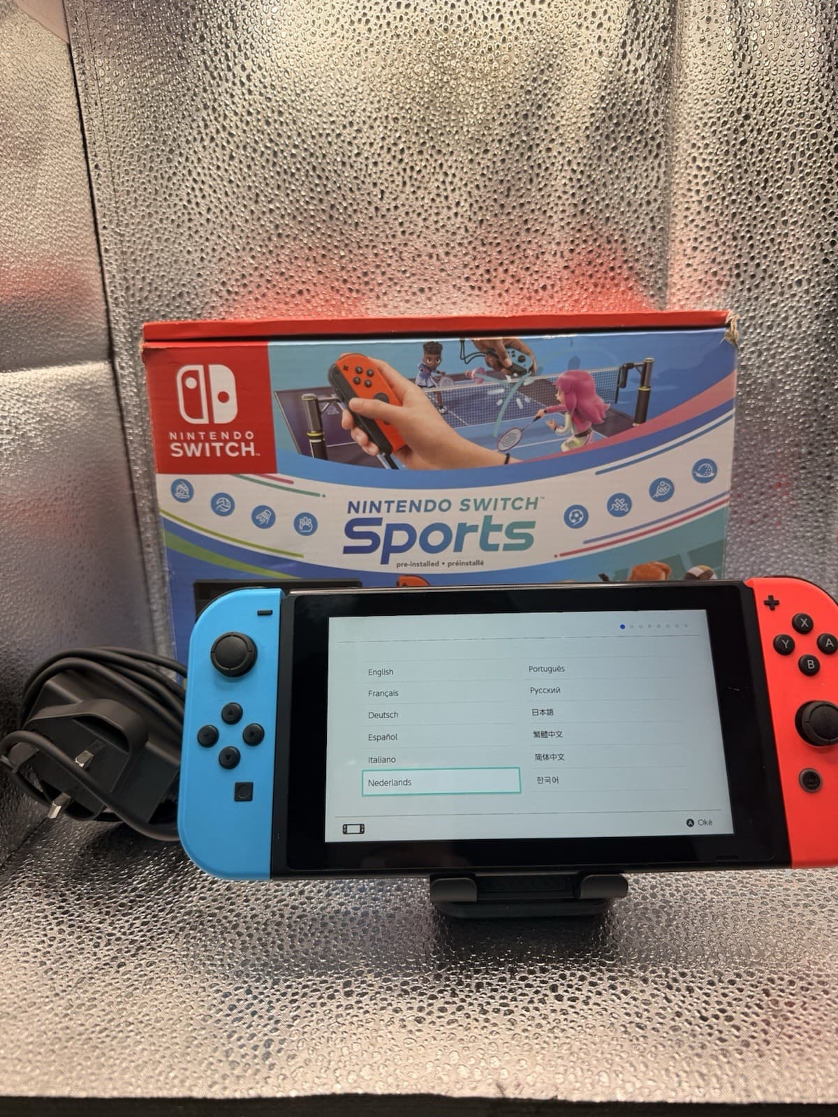 Nintendo Switch Boxed with Accessories and Charger, grade Good