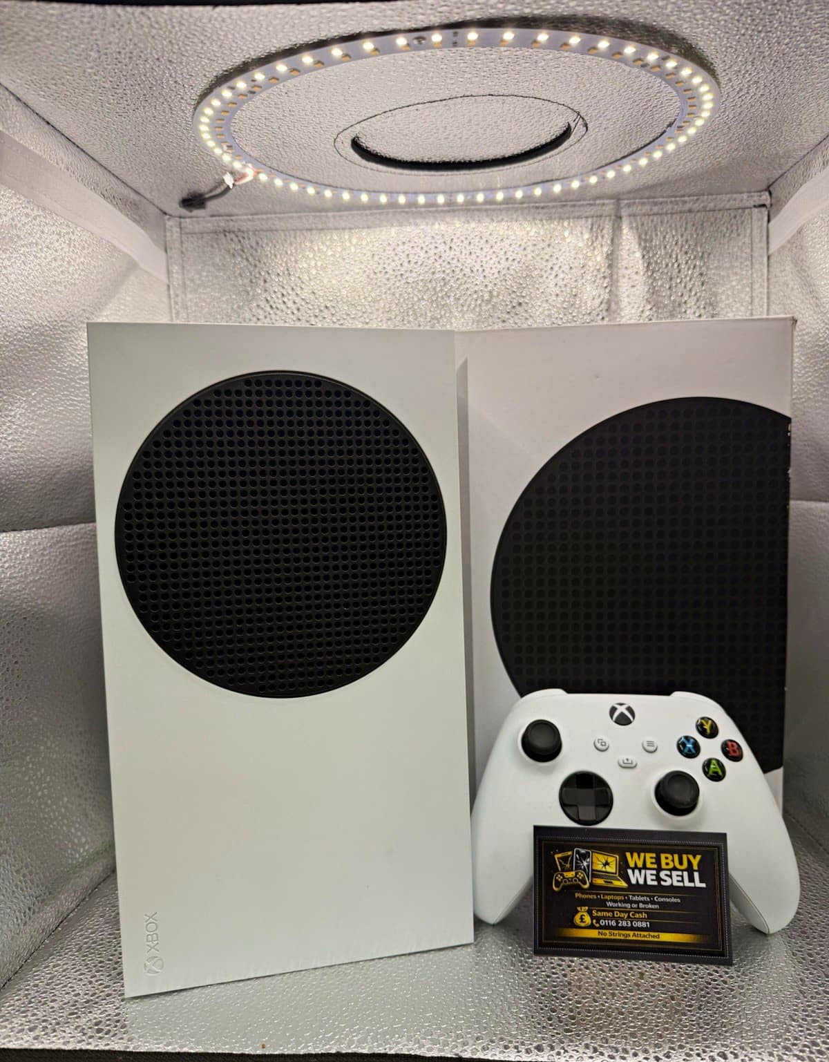 Microsoft Xbox Series S 512GB boxed w/all accessories and controller, grade Good