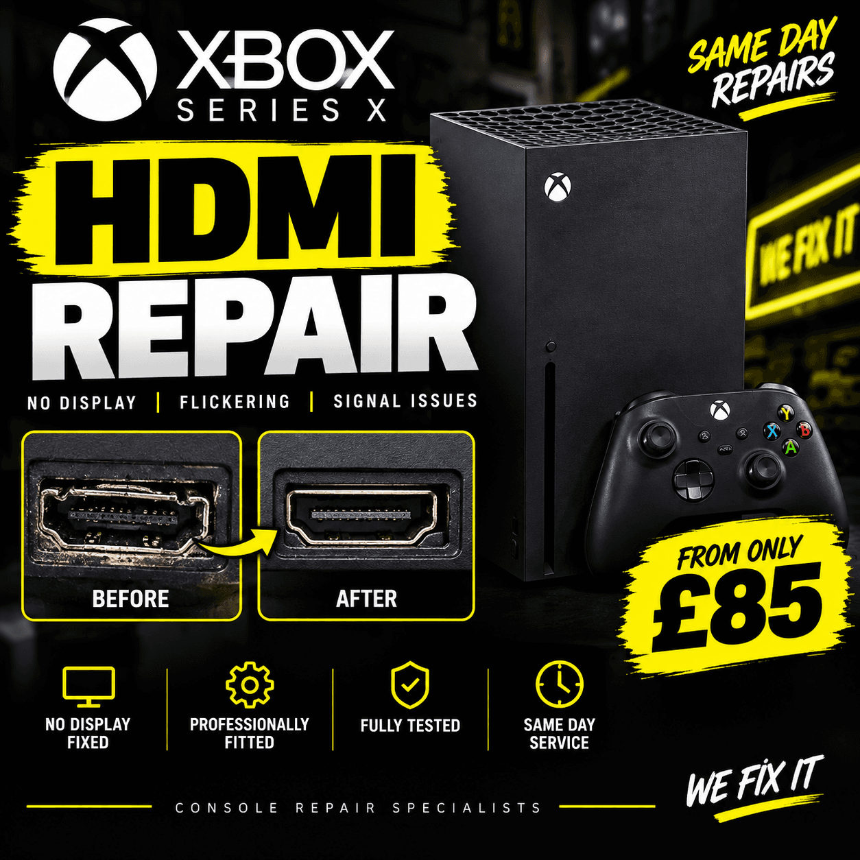 Xbox Series X HDMI Repair