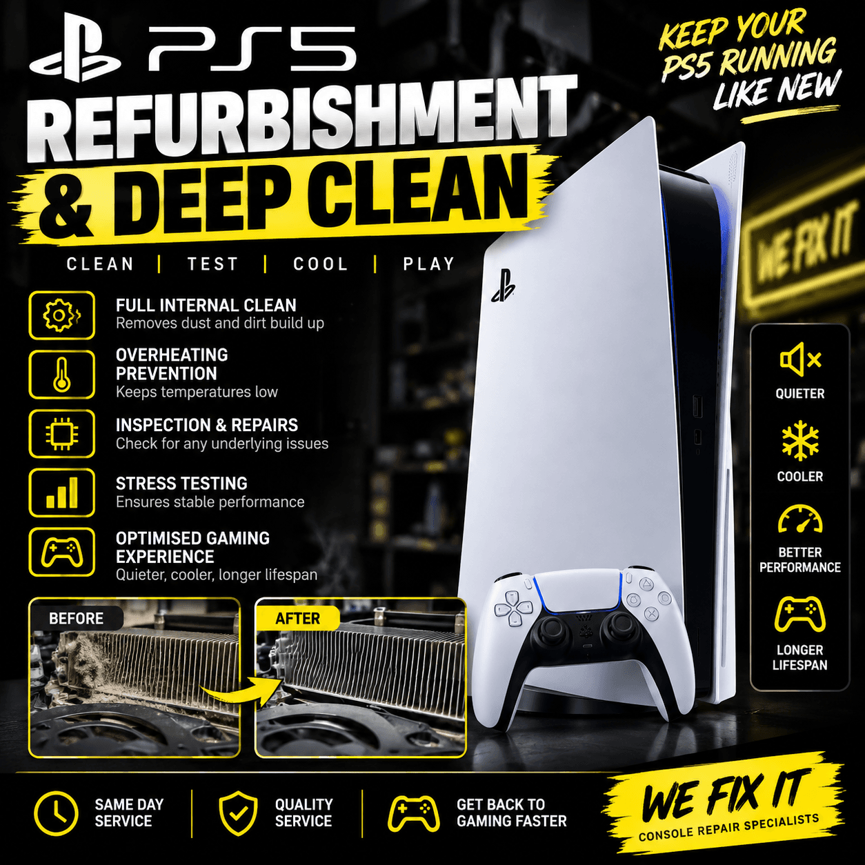 Console Refurbishment