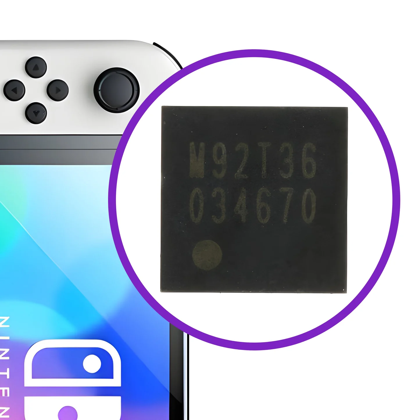Nintendo Switch M92 Chip Repair